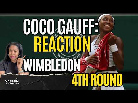 Coco Gauff 4th Round Reaction