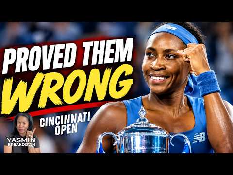 Coco Gauff Crushed Jessica Pegula At The Cincinnati Open.