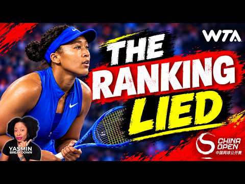 Naomi Osaka at the China Open: The Ranking Controversy You Didn't See